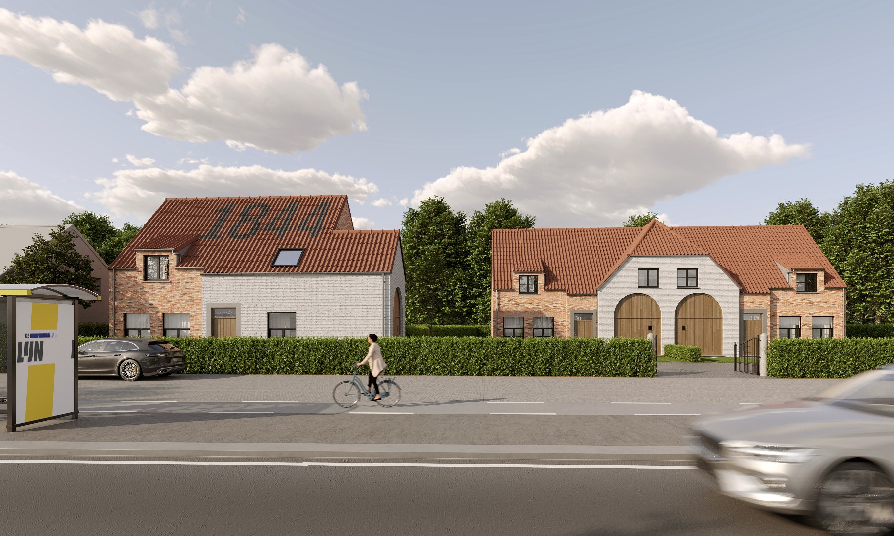 Halfopen 3-slpkr nieuwbouwwoning vlakbij centrum Maldegem (Lot 1) - foto 3