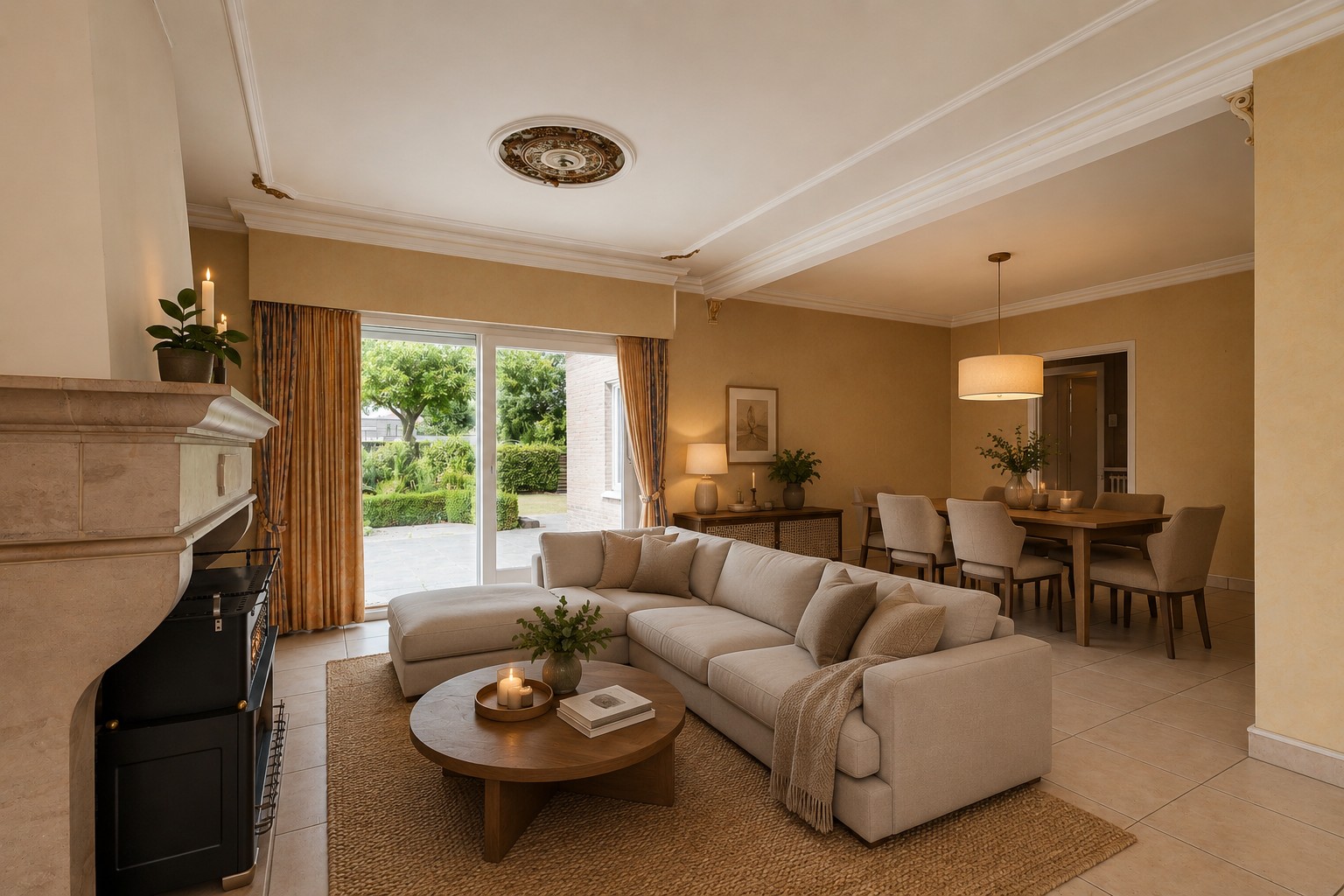 Ruime, alleenstaande woning in centrum Dentergem - foto 5