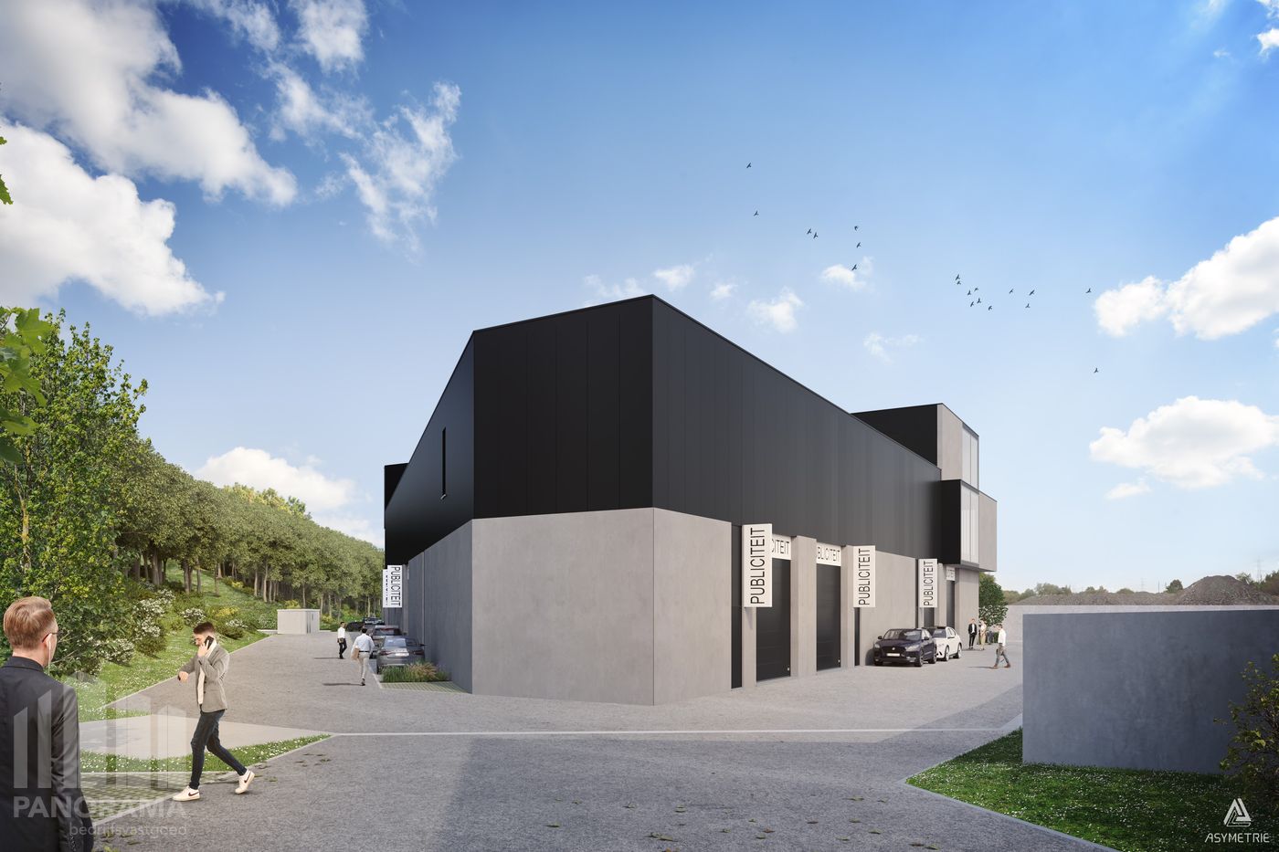 NIEUWBOUW KMO-UNIT VAN 432 M² + 216 M² KANTOOR TE KOOP MACHELEN - foto 4