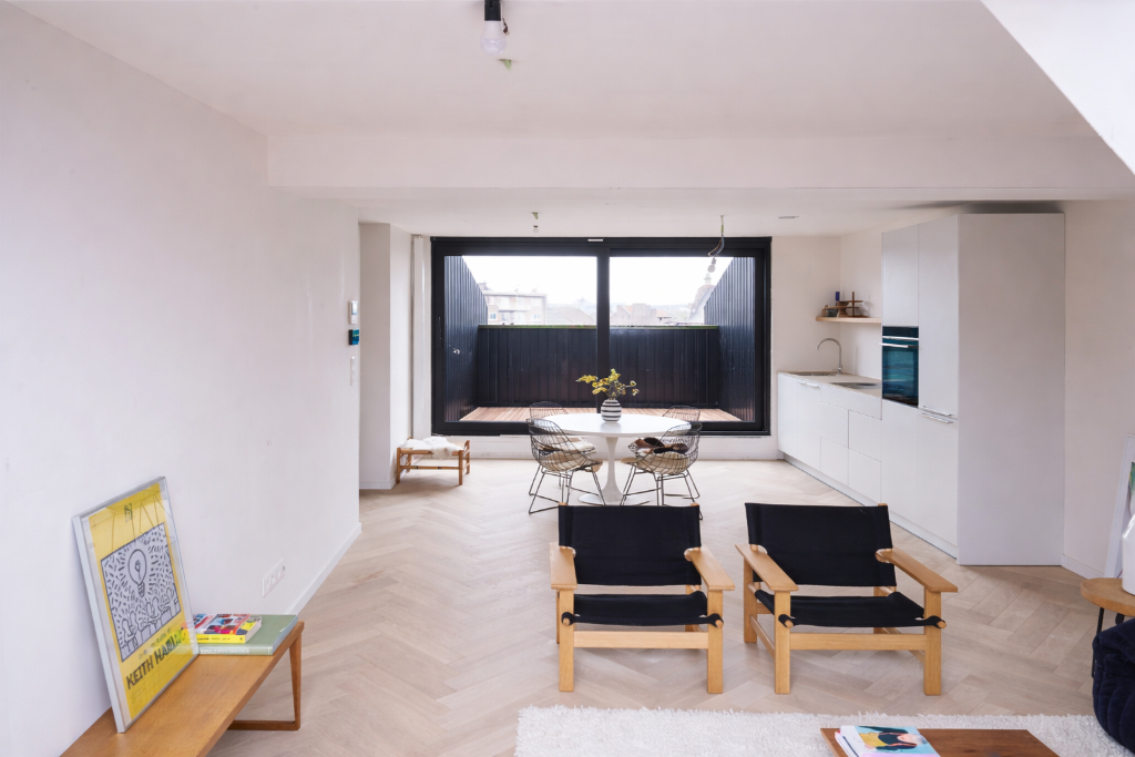 Prachtig duplex appartement met 3 slaapkamers en 2 terrassen in een voormalige herenwoning, nabij het historisch centrum van Gent. - foto 5