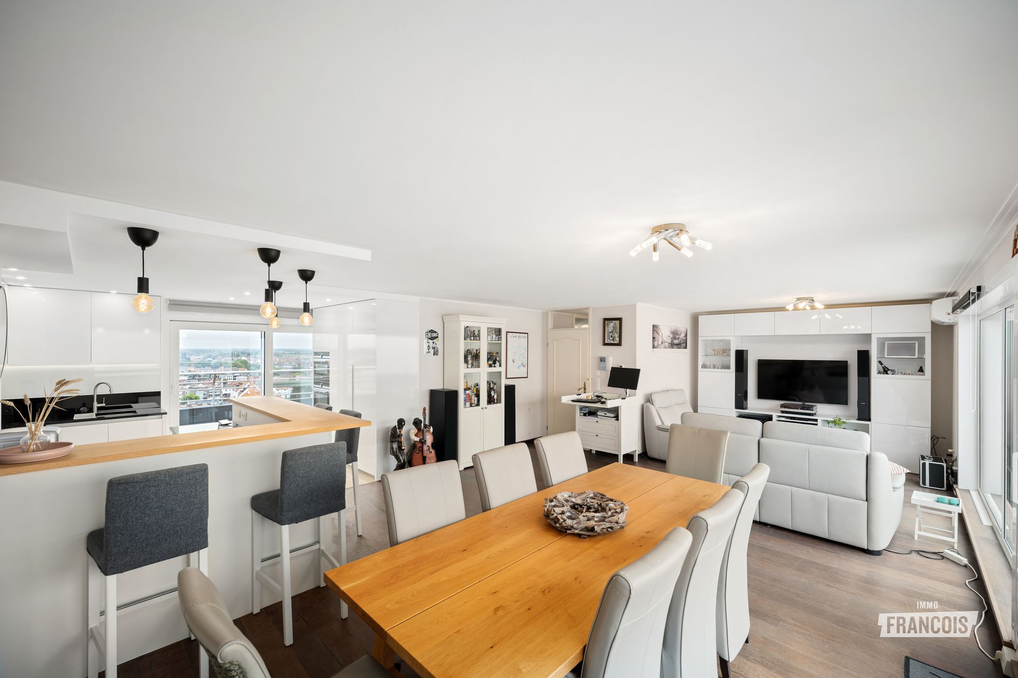 Exclusief penthouse met uitzonderlijke terrassen en zicht op de Pier van Blankenberge - foto 4