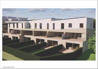 <p>Mooie duplex woning beschikt op de eerste verdieping over een ruime leefruimte met keuken, aansluitende berging, apart toilet en een ruim terras. Op de 2e verdieping bevinden zich 3 slaapkamers, badkamer met douche, dubbele lavabo en apart toilet. <br />De verwarming wordt voorzien met een geothermische warmtepomp op zonnepanelen waardoor de stookkosten aanzienlijk lager liggen dan bij een gasketel. Het appartement voldoet aan de zuinigste energienormen om met deze dure energieprijzen te genieten van en betaalbaar wooncomfort.<br /><br />Het project "Rubenspark" is gelegen op de Mechelsesteenweg te Blaasveld, kort bij het centrum en op wandelafstand van een kleuter- en lagere school, en van verschillende winkelketens zoals Delhaize en Okay. Er is een vlotte bereikbaarheid via de A12 en de E19. <br />Aan de zijde van de Mechelsesteenweg komt een mooi, hedendaags gebouw met 19 appartementen over 4 verdiepingen. Met een ruime keuze tussen 1,2 en 3 slaapkamer-appartementen. Alle terrassen kijken uit op het groene en rustige binnen gebied aan de achterzijde.<br />Achter de appartementen in de groene binnentuin creëren we 12 wooneenheden genoemd stapelwoningen.<br />De gelijkvloerse 2 slaapkamer woningen zijn voorzien van een privatieve tuin en terras en de appartementen zijn allemaal voorzien van een ruim terras. Het project beschikt over een ondergrondse keldergarage en mooie gemeenschappelijke tuinen.<br />In dit groene kader, zal dit project vooral de focus leggen op hedendaagse architectuur en uitgedachte buitenaanleg om een bijzondere woongelegenheid te creëren.</p>