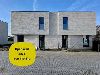 *Zaterdag 28 maart Open Werf van 11u tot 14u*Stap binnen in jouw toekomstig huis, een oase van rust in een groene omgeving. Deze prachtige duurzame...