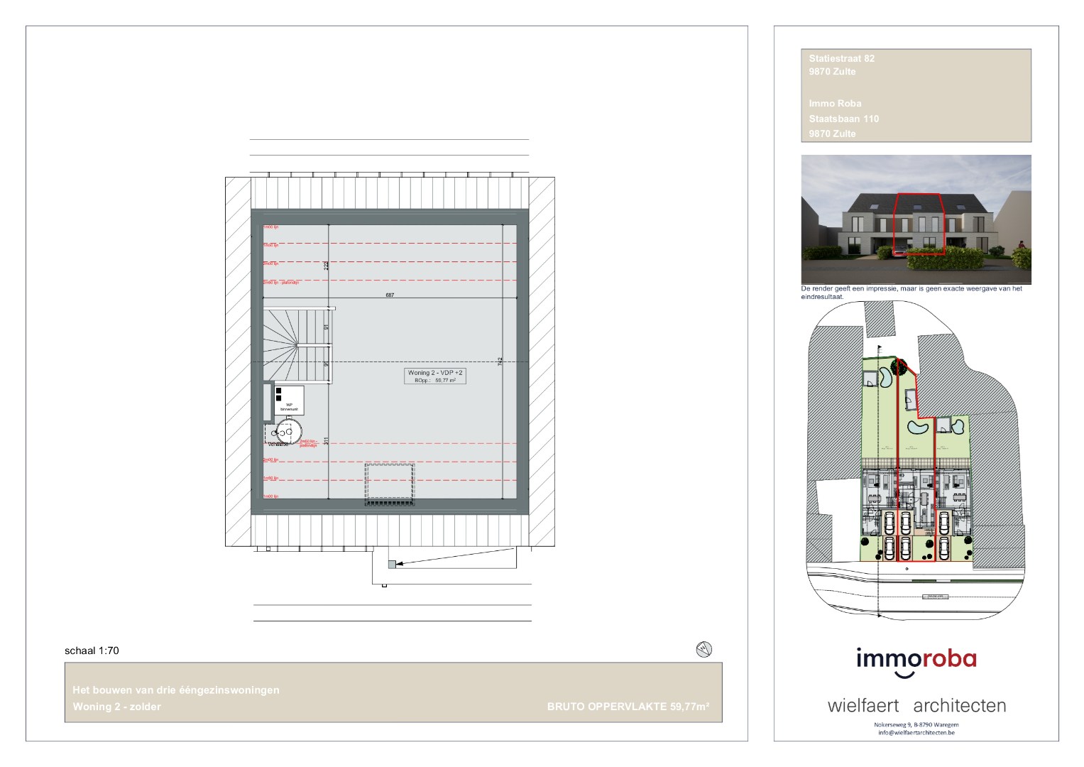 Prachtige, praktische nieuwbouwwoningen in het centrum van Zulte. Aankoop met 6% BTW mogelijk. - foto 5