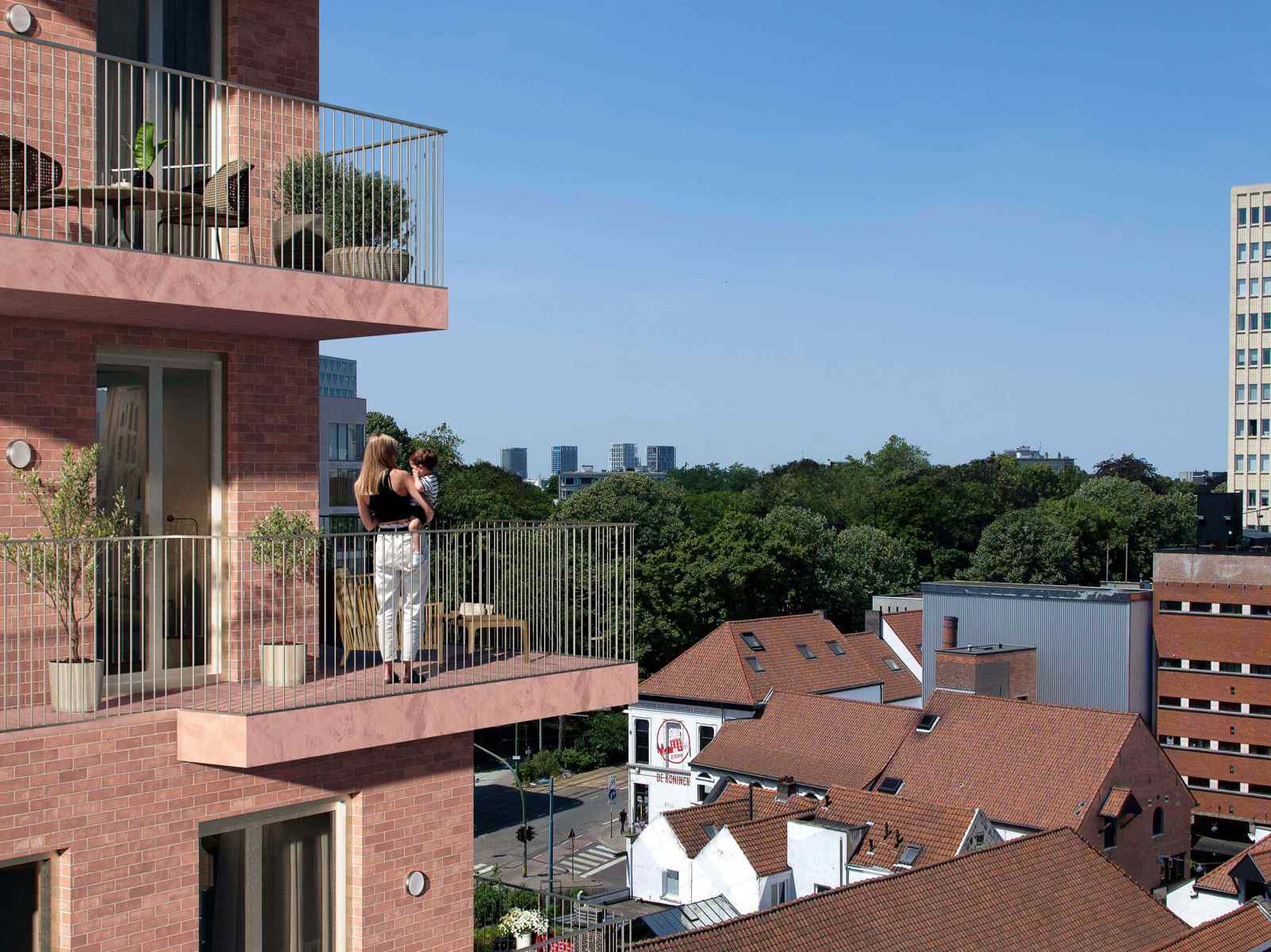 Ruim 3-slaapkamerappartement met terras  - foto 1