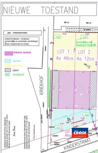LINT | TERRAIN A BATIR D'UNE LARGEUR DE RUE DE 10,5m SUR UN TERRAIN TOTAL DE 449m² |POSSIBILITÉ DE CONSTRUIRE UN BÂTIMENT SEMI-OUVERT / ORIENTATION À...