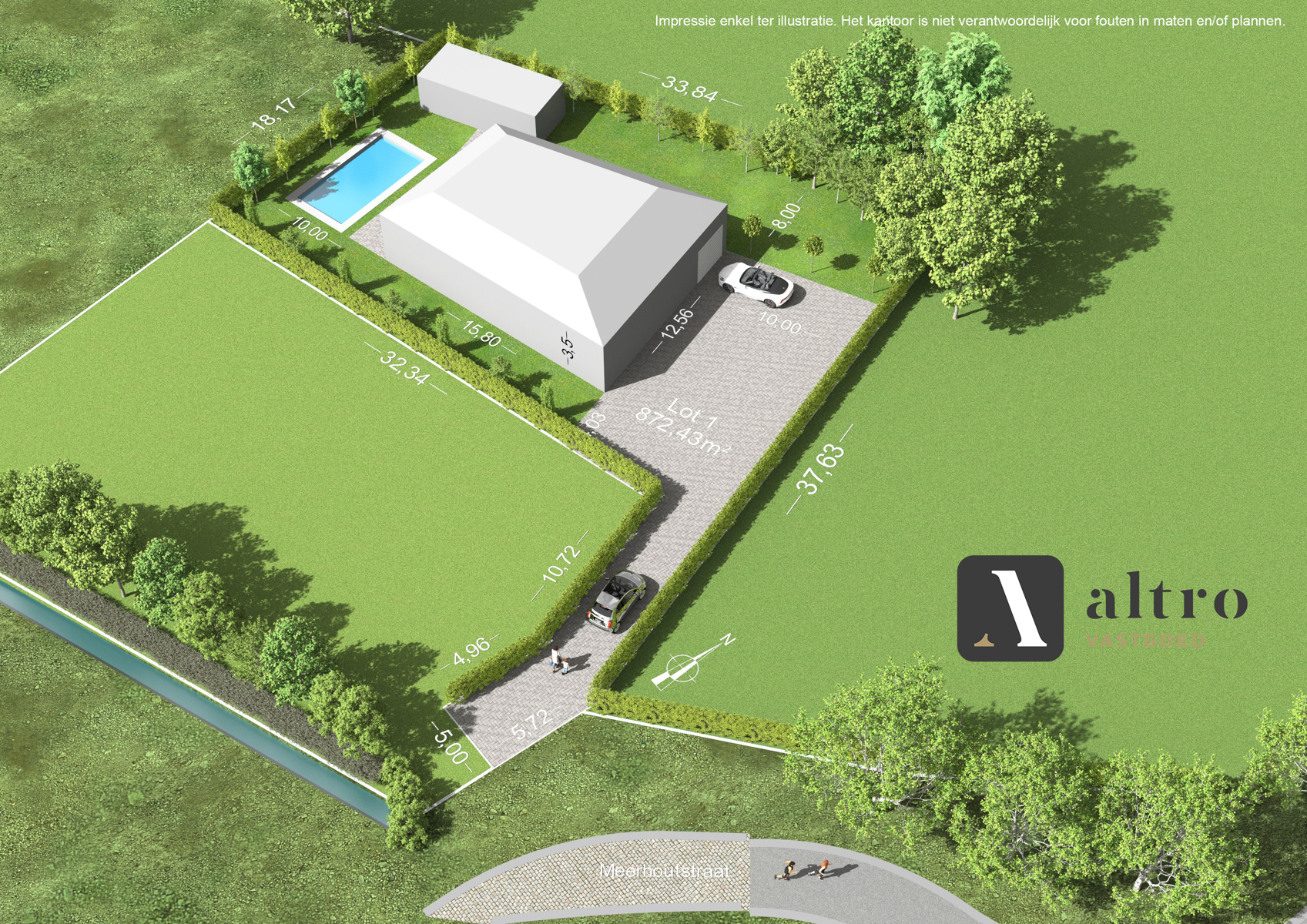 Bouwgrond zonder bouwverplichting te Oostakker - foto 1