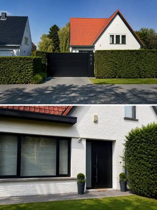 Op zoek naar een warme, instapklare woning op een absolute toplocatie? Dan voelt u zich hier meteen thuis. <br />Deze charmante halfopen bebouwing ligt in de geliefde woonwijk Vriesdonk, midden in het groen en toch vlak bij alle voorzieningen. De lagere school bevindt zich op slechts 2 minuten, het gezellige centrum van Brasschaat bereikt u te voet in ongeveer 10 minuten en de autosnelweg ligt op amper 5 minuten rijden.<br /><br />De woning is volledig omheind en afgesloten met een elektrische poort, wat zorgt voor extra privacy en veiligheid. Vooraan vindt u een verzorgde voortuin en een ruime oprit met plaats voor + drie wagens. Achteraan geniet u van een sfeervolle, zonnige tuin waar u tot ’s avond laat van de zon en rust kunt genieten. De vrijstaande garage biedt bovendien heel wat mogelijkheden als hobbyruimte, bureau, speelruimte of polyvalente ruimte.<br />Via de inkomhal met gastentoilet komt u in de gezellige leefruimte. De open indeling creëert een aangenaam gevoel van ruimte en verbindt de zithoek, eetplaats en de stijlvolle open keuken op een natuurlijke manier. Daarnaast is er nog een extra hoek die perfect dienst kan doen als bureau, speelhoek of leesruimte. De keuken kijkt uit op de tuin, zodat u tijdens het koken steeds geniet van het groene uitzicht. Aansluitend bevinden zich de praktische wasplaats en de toegang tot de droge kelder, ideaal als extra bergruimte.<br /><br />Op de eerste verdieping vindt u een ruime badkamer, uitgerust met een dubbel lavabomeubel, ligbad, inloopdouche en toilet. Verder zijn er twee comfortabele slaapkamers, waaronder een master bedroom met praktische ingemaakte kasten.<br /><br />De zolderverdieping werd ingericht als volwaardige derde slaapkamer en beschikt eveneens over ingemaakte kasten. Deze ruimte kan uiteraard ook perfect dienen als thuiskantoor, hobbykamer of logeerkamer.<br /><br />In 2021 onderging deze woning een hoogwaardige en totale vernieuwing met aandacht voor duurzaamheid en energie-efficiëntie. Enkele van de vele pluspunten zijn:<br />- Nieuwe condenserende verwarmingsinstallatie, Muur en dakisolatie, Nieuwe ramen met hoogrendementsbeglazing en vernieuwde Elektriciteit conform tot 2045<br /><br />Geen oversized woning, maar een bijzonder gezellige en praktisch ingedeelde gezinswoning op een absolute toplocatie. Een ideale thuis voor wie comfortabel wil wonen in een rustige, groene omgeving.<br />Overtuig uzelf tijdens een bezoek ter plaatse