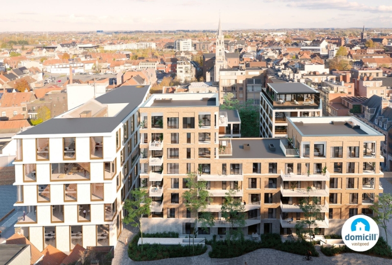 Roeselare-centrum: 40 appartementen in de Wortelstraat zijn zeer gunstig georiënteerd. - foto 1