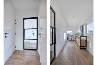 <p><strong>PRACHTIG AFGEWERKT, MODERN EN ENERGIEZUINIG DUPLEX-APPARTEMENT MET 2 VOLWAARDIGE SLAAPKAMERS, RUIM EN ZONOVERGOTEN TERRAS, AUTOSTANDPLAATS EN TUINBERGING INBEGREPEN TE LANAKEN-NEERHAREN!</strong> <br /><br />Op de weg van Lanaken naar Rekem vind je, aan de linkerkant, ter hoogte van de Staatsbaan 56 dit ruim duplex-appartement terug.<br />De ligging van het appartement staat garant voor een vlotte bereikbaarheid met betrekking tot scholen, winkels (bakker, slager, supermarkt etc), sportfaciliteiten, maar ook tot de omliggende gemeenten Maasmechelen, Rekem en Zutendaal. Binnen de 10 minuten sta je met de auto te midden van het centrum van Maastricht, waardoor dit ook de ideale uitvalsbasis is indien je net over de grens werkt.<br /><br />Je vindt dit kwalitatief afgewerkte en lichtrijke duplex-appartement terug op de eerste en tweede verdieping van een energiezuinig complex uit 2020.<br /><br />In dit appartement tref je eerst een private en lichtrijke inkomhal met een apart gastentoilet. Via de prachtige stalen deur vind je dan de toegang tot het leefgedeelte van het appartement. Aan linkerzijde vind je een ruime woonkamer met gezellige TV-hoek, die naadloos overloopt in een smaakvolle, met duurzame materialen en toestellen afgewerkte leefkeuken. De keuken is voorzien van een ruim kookeiland en keukenwand met functionele koffiehoek, alle nodige toestellen zijn aanwezig en zorgen dus voor een nadeloze kook-ervaring. Het overloop gedeelte kan functioneel worden ingericht en geeft toegang tot de bergruimte met de aansluiting voor de wasmachine en droogkast.<br /><br />De woonkamer wordt gekenmerkt door een groot raampartij dat toegang geeft tot het private, zonovergoten terras van 20m2. Vanuit de woonkamer kan je via de mooi weggewerkte trap de bovenverdieping van dit appartement bereiken. Hier vinden we dan de twee slaapkamers en de badkamer terug. De badkamer werd afgewerkt met een op maat gemaakt lavabomeubel, leuke inloopdouche en nog een tweede toilet. Het appartement beschikt tevens over een private bergzolder.<br /><br />Als kers op de taart beschikt het appartement over een ruim, privaat terres, achterliggende private buitenberging, met voorziening voor een elektrische wagen en een private staanplaats. Deze zijn allemaal in de prijs inbegrepen.<br /><br /><em>Het appartement is momenteel verhuurd aan €1150/maand en levert na aankoop een mooi netto-rendement van circa 3% op. De ideale investering dus.</em><br /><br />Wie op zoek is naar een ruim en hoogwaardig afgewerkt appartement in Neerharen, is hier aan het juiste adres! <br /><br />Meer info? Contacteer ons op 011 96 51 76 of mail naar info@momentumvastgoed.be!</p>