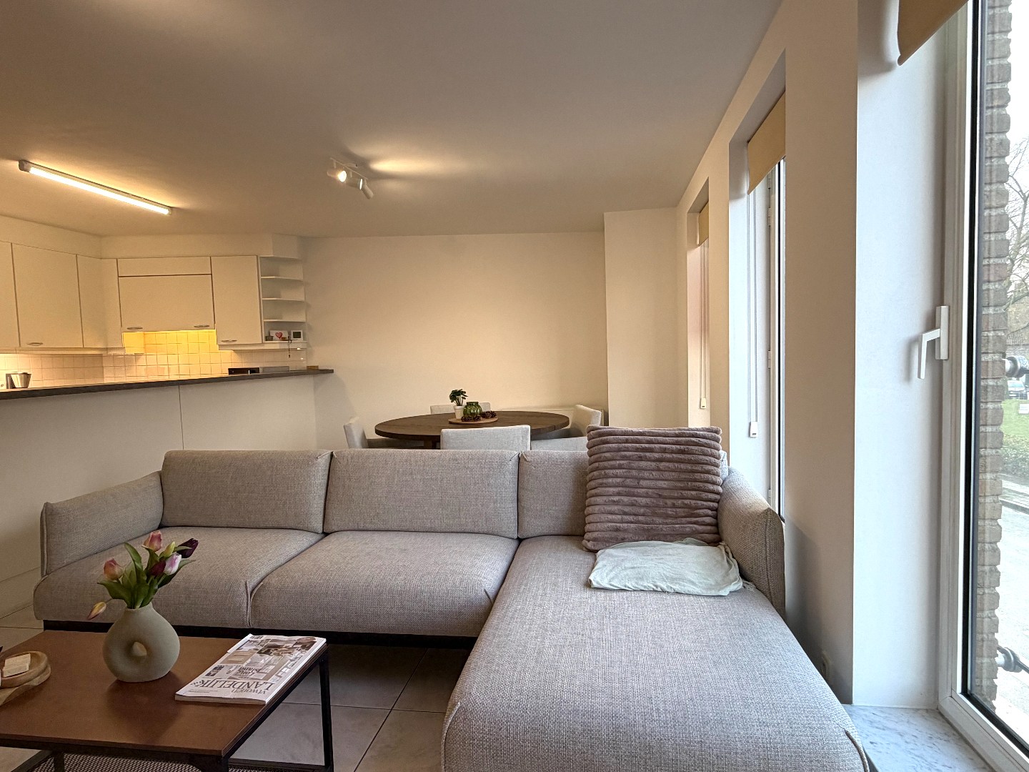 Lichtrijk, heel gezellig appartement met één slaapkamer en terras! - foto 5