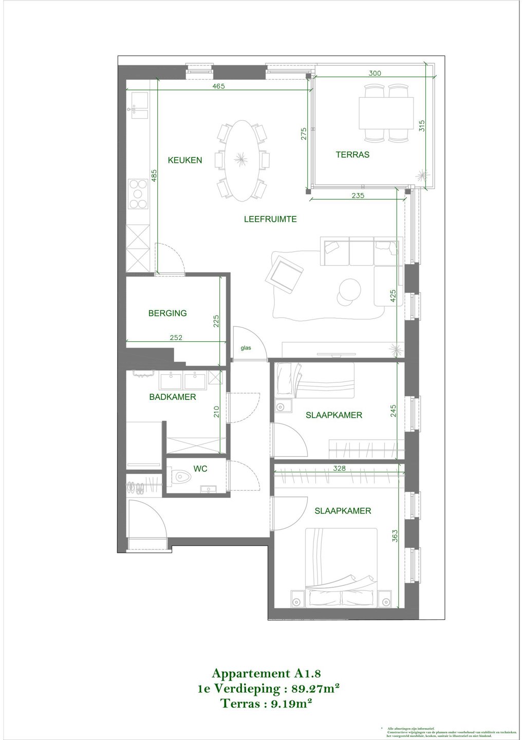 Appartement à vendre à Malines avec 2 chambres - photo 2