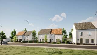 Deze halfopen woning combineert landelijke charme met modern wooncomfort en energiezuinigheid. Met een bewoonbare oppervlakte die optimaal benut wordt, is dit de ideale woning voor gezinnen die rust, ruimte en praktische indelingen waarderen.<br /><br />De woning beschikt over:<br /><br />-  3 volwaardige slaapkamers, elk licht en ruim opgezet<br />-  Een ruime, volledig uitgeruste badkamer<br />-  Een open leefruimte met keuken, waar grote raampartijen zorgen voor een overvloed aan natuurlijk licht en een vlotte verbinding met de tuin<br />-  Een gezellige tuin die uitnodigt om te ontspannen en te genieten van het buitenleven<br /><br />Duurzaamheid staat centraal: de woning wordt uitgerust met hoogwaardige materialen, een warmtepomp, zonnepanelen en heeft een E-peil van maximaal E30. Zo geniet u van een comfortabele woning met lage energiekosten en een toekomstgericht binnenklimaat.<br /><br />De ligging combineert de landelijke rust van Wortegem-Petegem met een goede bereikbaarheid naar het centrum, scholen, winkels en belangrijke verbindingswegen.<br /><br />Een woning die rust, ruimte en energiezuinig comfort perfect weet te combineren, op een toplocatie in een charmante omgeving.