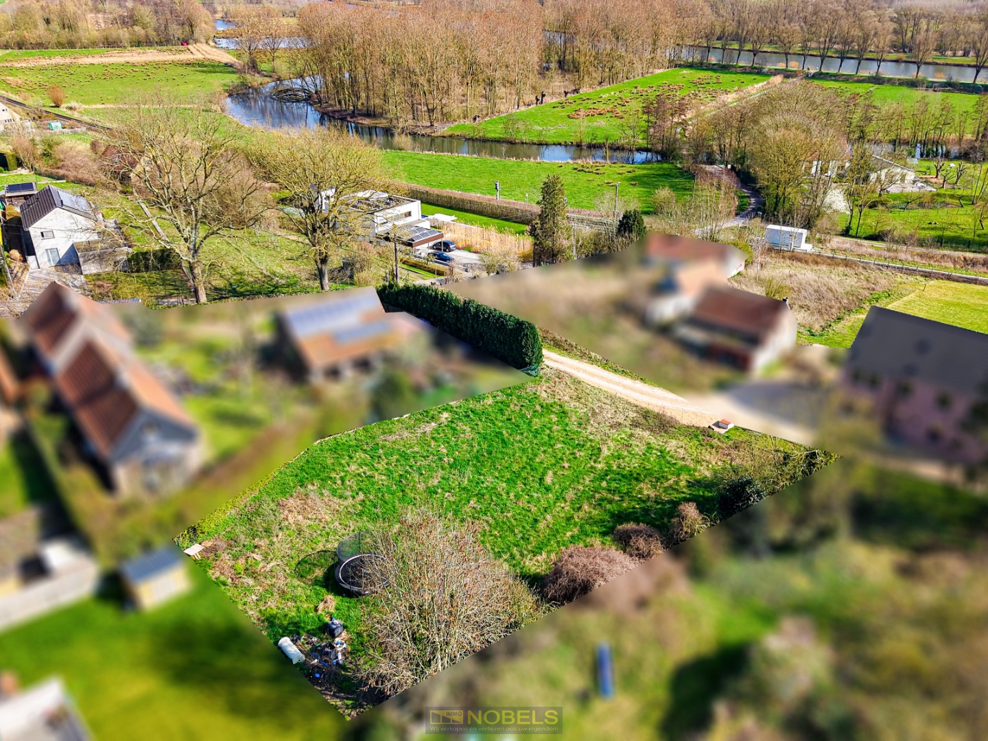 Te koop, ruim perceel (1.250m)² aan de Schelde te Oudenaarde - foto 4