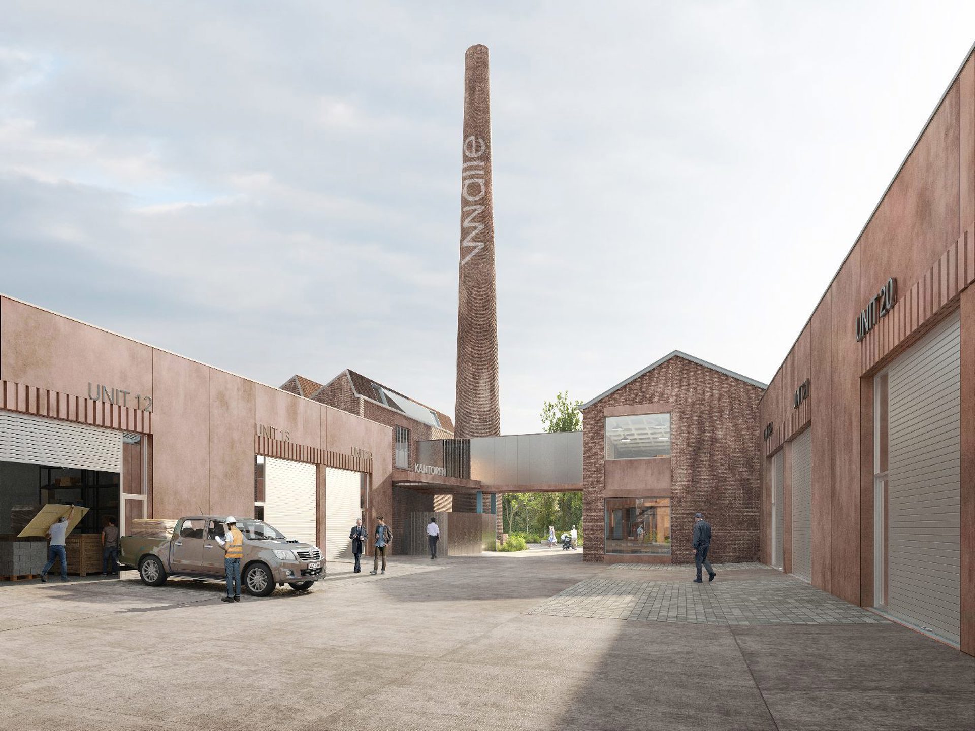 Nieuwbouw kantoorruimte te koop Kortrijk - foto 1