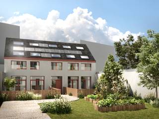 À découvrir sans tarder à Schaerbeek !<br /><br />Laissez-vous séduire par ce superbe appartement 2 chambres au 2è étage, niché au sein d’une petite copropriété moderne de 6 unités offrant un cadre de vie à la fois urbain et apaisant. Le séjour lumineux s’ouvre sur une cuisine ouverte entièrement équipée et une agréable terrasse orientée vers la cour intérieure, idéale pour vos moments de détente.<br />Deux chambres confortables, une salle de bain élégante, un WC séparé et un hall d’entrée complètent ce bien aux finitions soignées.<br />La résidence met à disposition des espaces communs pensés pour votre bien-être : local vélos, jardin partagé avec potager et solutions énergétiques durables grâce aux panneaux photovoltaïques.<br /><br />Une opportunité rare à Schaerbeek.<br />Contactez-nous pour découvrir ce bien lors d’une visite.