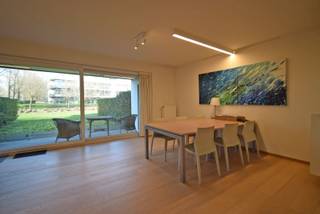 DOMEIN 'T EYCKENBOS - BORNSTRAAT 48A 0.1 - RUMBEKEDit prachtig gelijkvloers appartement in het gegeerde Domein ’t Eyckenbos biedt u een unieke...