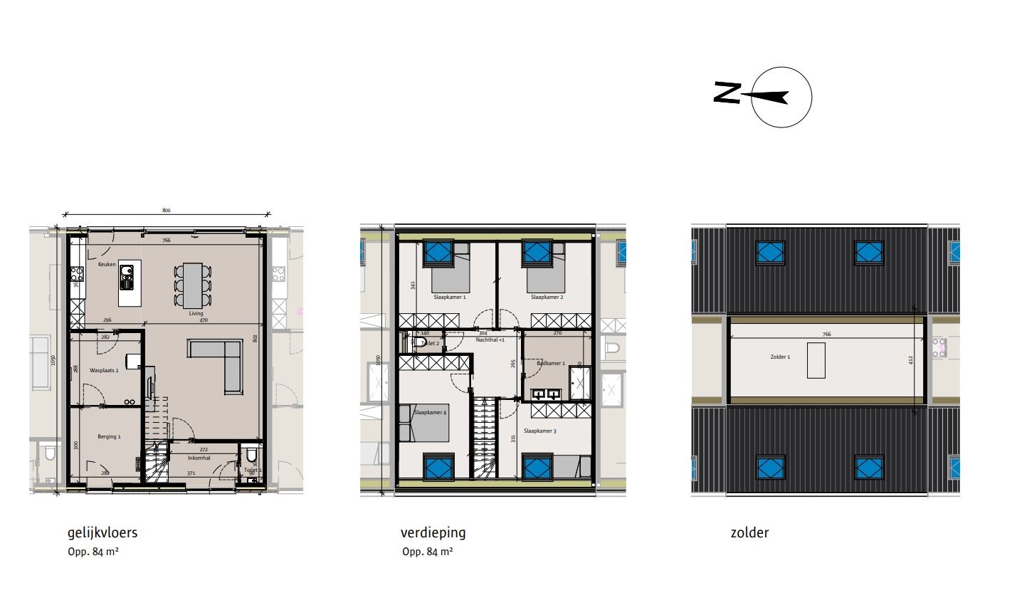Energiezuinige woning met 4 slpks staat al ruwbouw-winddicht - foto 5