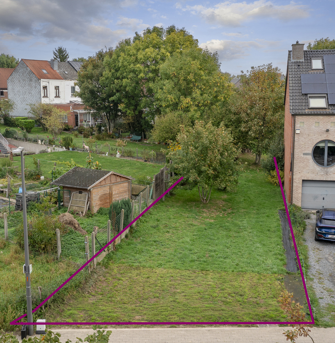 Rustig gelegen bouwgrond voor halfopen woning (5a38) - foto 2