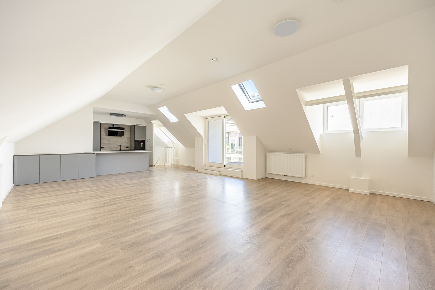 Ruime en lichtrijke duplex met 2 slaapkamers op toplocatie in hartje Antwerpen met terrras en autostaanplaats - foto 3