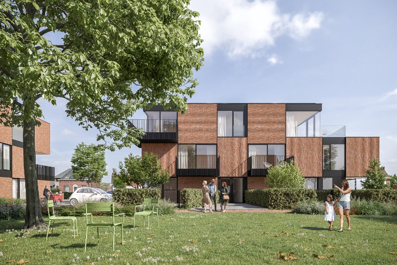 Gelijkvloers appartement met zuidgericht terras en ruime tuin - foto 1