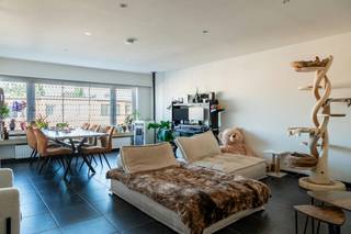 Ruim appartement met 2 slaapkamers in Deurne-Zuid op de grens van Borsbeek.<br /><br />Dit verzorgde appartement van circa 90 m² ligt op de tweede verdieping van een kleinschalig gebouw in de Vleerakkerstraat 19 te Deurne-Zuid.<br /><br />De zeer ruime leefruimte beschikt over een pelletkachel en een onderhoudsvriendelijke tegelvloer. Er zijn twee slaapkamers. Twee airco-units: één in de master bedroom en één in de leefruimte.<br /><br />Bekijk een kort filmpje van de leefruimte:<br />https://youtube.com/shorts/nliYO7yUHK0?feature=share<br /><br />Met een EPC-label B (182 kWh/m²/jaar) is het appartement energiezuinig. De centrale verwarming werd vernieuwd in 2024 en het dak werd iets meer dan tien jaar geleden gerenoveerd en verkeert nog steeds in zeer goede staat. De elektrische keuring en asbest zijn conform.<br /><br />De zon komt op aan de zijde van de slaapkamers en gaat onder aan de zijde van de leefruimte, met natuurlijke lichtinval en mooie uitzichten doorheen de dag.<br /><br />Ook de ligging is een troef! Met een zeer hoge mobiliteitsscore ligt de tramhalte op slechts 5 minuten wandelen en bereik je de snelweg in 10 minuten met de wagen. Supermarkten zoals Albert Heijn en Colruyt en een bakker bevinden zich vlakbij. Het shoppingcenter ligt op 10 à 15 minuten rijden.<br /><br />Geniet bovendien van groen en ontspanning in nabijgelegen parken, waaronder het Boekenbergpark met zwemvijver, het Te Boelaerpark en het Rivierenhof.<br /><br />Een ruim en goed onderhouden appartement met veel comfort, een gunstige energieprestatie en alles binnen handbereik!<br /><br />De algemene voorwaarden van Dewaele DIY kunt u steeds raadplegen via dewaele.com.<br /><br />Bestuursmaatregelen in het maatregelenregister: nee