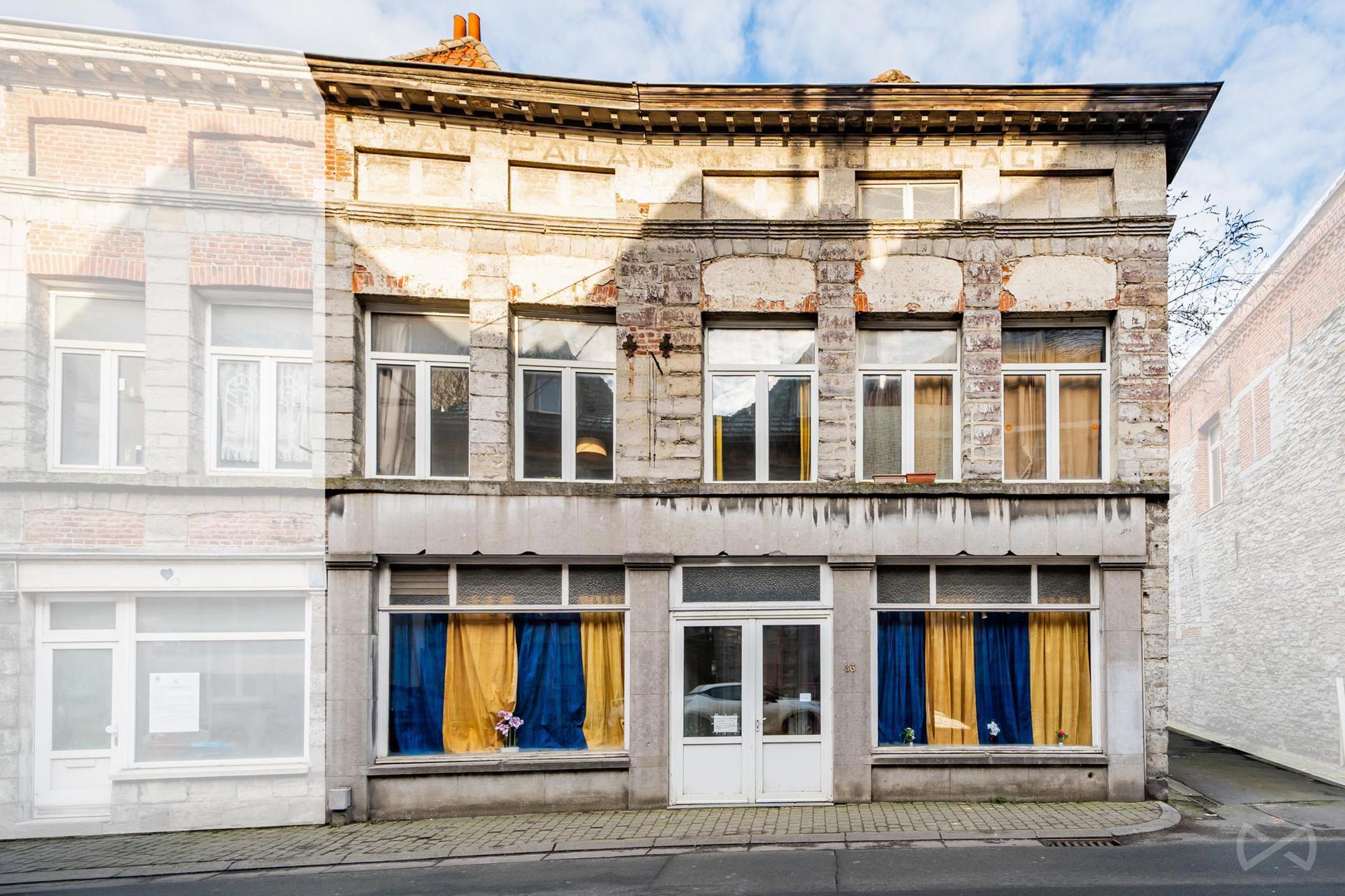 Veel van twee te renoveren gebouwen. - foto 1
