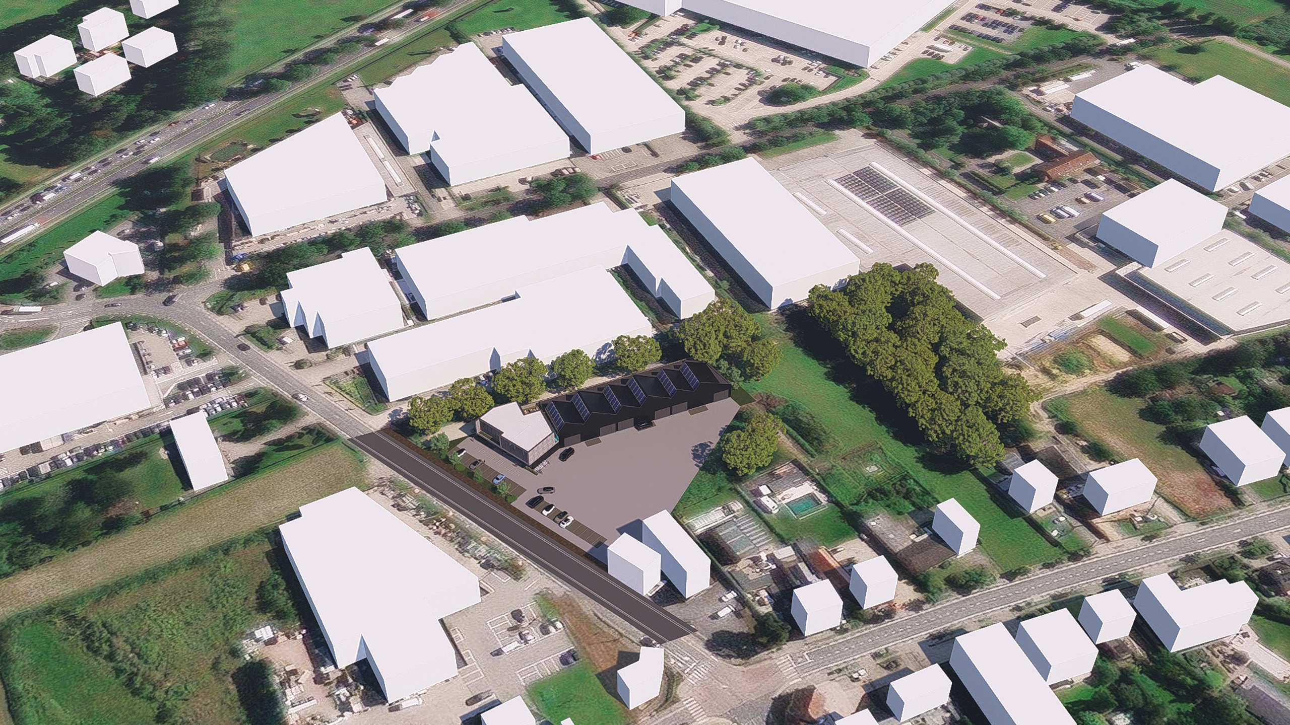 Nieuwe Kmo-unit gelegen tussen Bornem en Puurs - foto 1