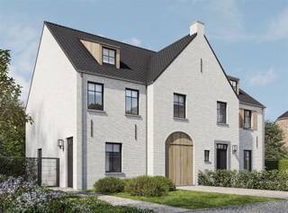 Ruime halfopen nieuwbouwwoning (230m²) in het groene Lummen - WERKEN REEDS GESTARTMOGELIJKHEID AAN 6% BTW*Op de Bosstraat ter hoogte van huisnummer...