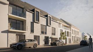 Volumeus dakappartement van 90m², gelegen in het midden van de residentie met uitzicht over de mooie tuin met boordevol groen.Het gebouw bestaat uit...