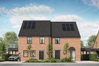 Nieuw te bouwen woning in de Groenstraat te Kuurne.<br /><br />Lot 3 is een perceel op 327 m² waar deze nieuw te bouwen woning komt. Een logische indeling, 7 meter breedte (huis) met carport is alvast voorzien.<br /><br />Inkom met apart toilet (+ lavabo), trap naar het verdiep en deur naar de leefruimte. Deze leefruimte heeft een grote zithoek met aansluitende eethoek en keuken, uitkijkend op de tuin.<br />Het verdiep bevat 3 echt ruime slaapkamers, apart toilet en grote badkamer. Een badkamer met ligbad en douche en dubbele wastafel.<br /><br />Een vaste trap brengt ons naar het zolderverdiep. Deze staat leeg en is vrij in te vullen. Wel is er een aparte ruimte voor de technieken, hier is er een dakvenster voorzien.<br /><br />PLUSPUNTEN:<br />+ 4 slaapkamers mogelijk<br />+ topligging<br />+ NIEUWBOUW