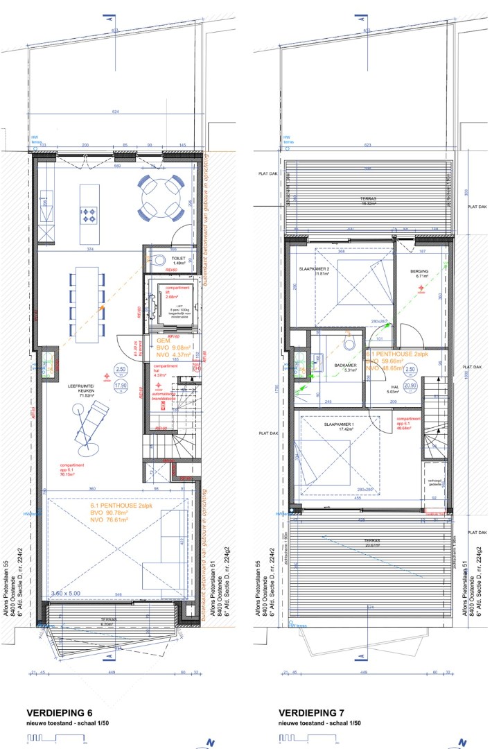 Nieuwbouw duplex appartement - foto 2