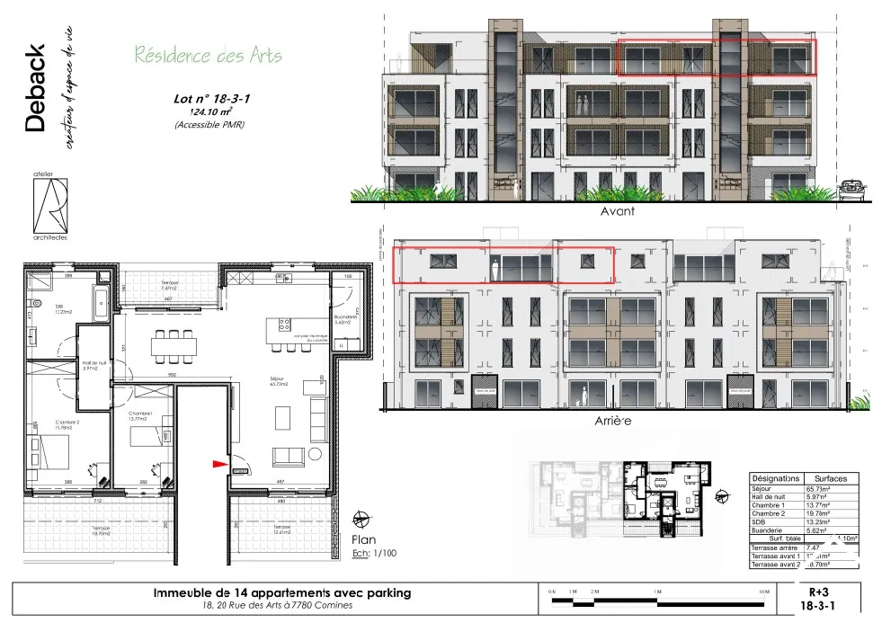 Apartment for sale in Comines with 2 bedrooms - photo 3