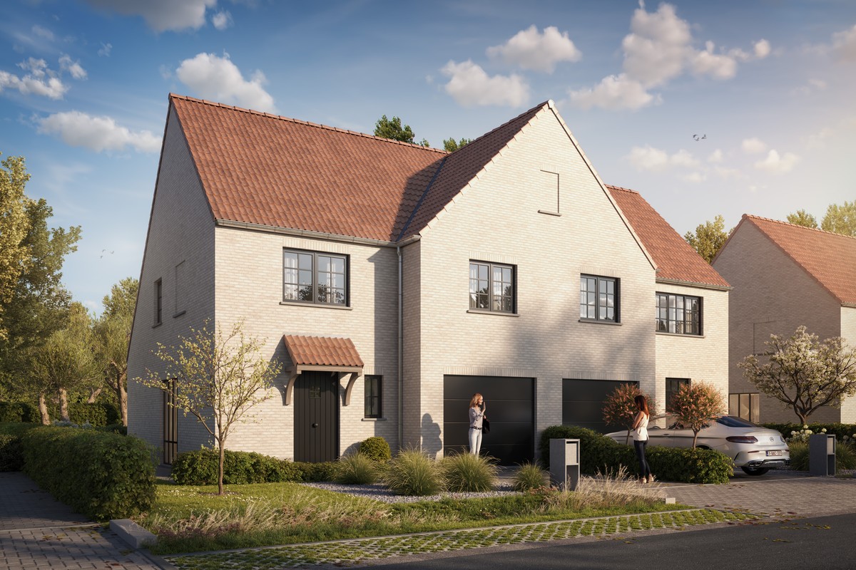 Rustige gelegen halfopen nieuwbouwwoningen in De Haan - foto 1