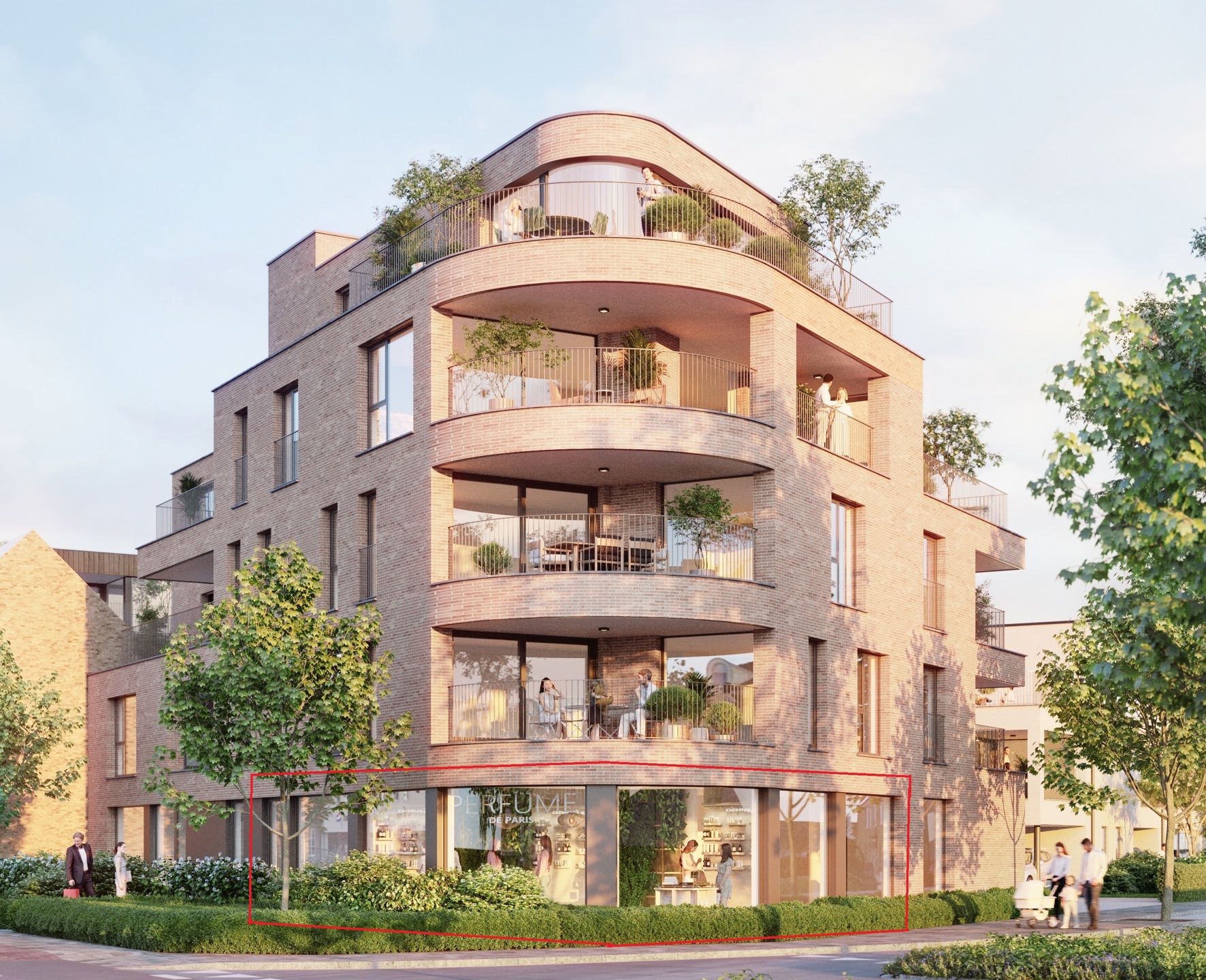 Casco handelsruimte van 166m² op TOPLOCATIE in Ravels  - foto 1