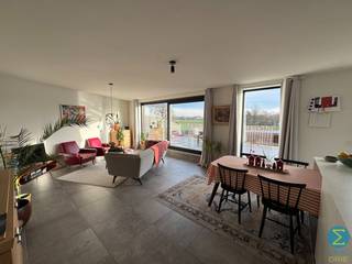 Mooi, ruim en rustig gelegen 2-slaapkamer appartement met zeer ruim zonnig terras en carport te Turnhout.Indeling: inkomhal, afzonderlijk toilet,...