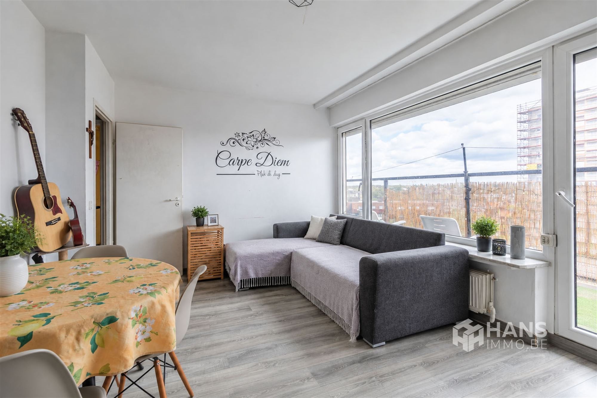 Lichtrijk appartement (58 m²) met 2 slaapkamers en terras (9 m²) in Berchem - foto 4