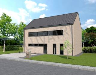 Immo3000 heeft een super goed gelegen bouwgrond te koop in de Molenstraat te Pellenberg. Het bouwlot bedraagt 2.568 m2 en biedt de kans voor het bouwen van een grote open bebouwing van meer dan 200 m² bewoonbaar. De indicatieve ontwerptekeningen geven een goed beeld van een knappe te bouwen nieuwbouw woning op het perceel.<br /><br />De locatie van dit bouwlot is uniek. Naast de rustige ligging en het magnifieke uitzicht vooraan is het perceel gelegen in de nabijheid van alle faciliteiten zoals scholen, bakkers, winkels, ontspanning etc. Het centrum van Leuven en het Gouden Kruispunt zijn vlot bereikbaar. Maar toch woont en leeft u in het groen.<br /><br />Deze grond kan aangekocht worden als perceel op zich of als sleutel op de deur in samenwerking met één van onze betrouwbare partners. <br /><br />Wat hebben we te bieden? <br />Het voorstel betreft hier een woning van 8m op 12,5m met een bewoonbare oppervlakte van 200m² + de mogelijkheid om de zolder ook af te werken (extra van ongeveer een 75m², de zolder is volledig geïsoleerd maar nog niet afgewerkt).<br /><br />U hebt een keuze uit een reeks van kwaliteitsvolle materialen waaronder een 30tal gevelstenen en vloeren , driedubbelglas met standaard 20 kleuren voor de buitenkant van de raamprofielen, 10 zonnepanelen, warmtepomp DAIKIN (lucht/water) met vloerverwarming, een keuken ter waarde van € 20.000,00 (een badkamer met bad en inloopdouche, met dubbele lavabo met kolomkast en spiegel en 2 hangtoiletten waarvan één met een handwasser).<br />Het dak wordt uitgerust met 10 zonnepanelen (4000 Wp).<br /><br />Deze nieuwbouw kan zowel ruwbouw winddicht aangekocht worden als volledig afgewerkt.<br /><br />Voor de instapklare versie betaal u € 881.500,00 (excl BTW, registratie, notaris, ... ):<br />- Constructie = €341.500,00 excl. BTW 6% (excl architect, EPB, veiligheidcoördinatie, riolering, ...)<br />- Grond = €540.000,00 excl. registratie en notaris <br /><br />Het voorbeeldplan is informatief en aanpasbaar, zowel kleiner als groter bouwen is hier nog mogelijk.<br />De afbraak van de bestaande woning is niet verrekend.<br /><br />Benieuwd hoe u de woning van uw dromen op deze knappe locatie kan realiseren?<br /><br />Bel 016/603000 en wij geven graag toelichting op ons kantoor bij de mogelijkheden van dit project.