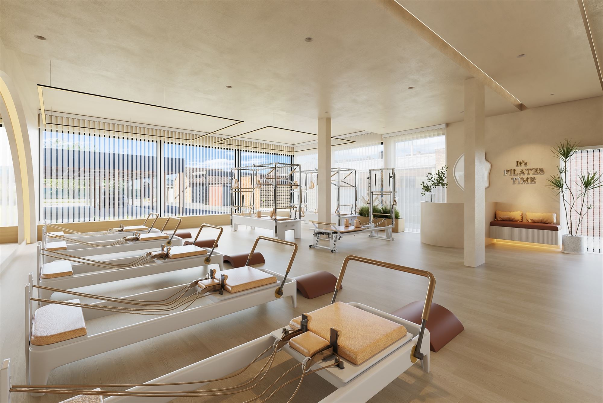 HANDELSRUIMTE VAN 195M² MET GROTE RAAMPARTIJEN, OPEN STRUCTUUR VOOR TALLOZE MOGELIJKHEDEN EN RUIME PARKEERMOGELIJKHEDEN AAN DE ACHTERZIJDE - foto 3