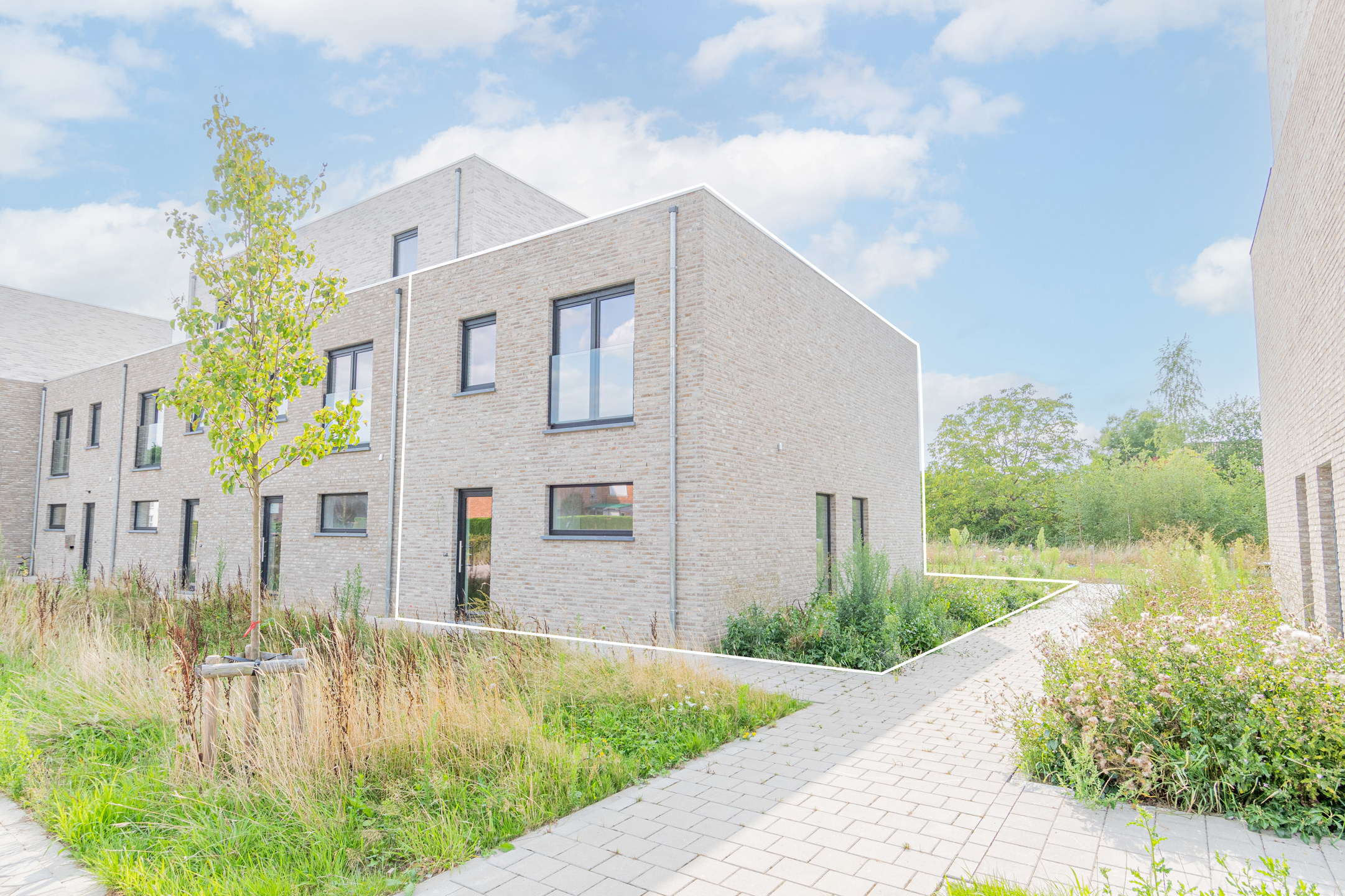 Nieuwbouwwoning met 3 slaapkamers en tuin in Rotselaar - foto 1