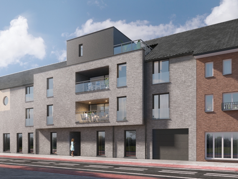 Appartement met 2 slaapkamers en 9m² terras in project ROZEN - foto 4