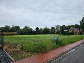 Rustig gelegen bouwperceel van 8a12 voor een halfopen bebouwing aan de Schansdijkstraat te As.Lot 1 op het verkavelingsplan in bijlage.Breedte: 10...