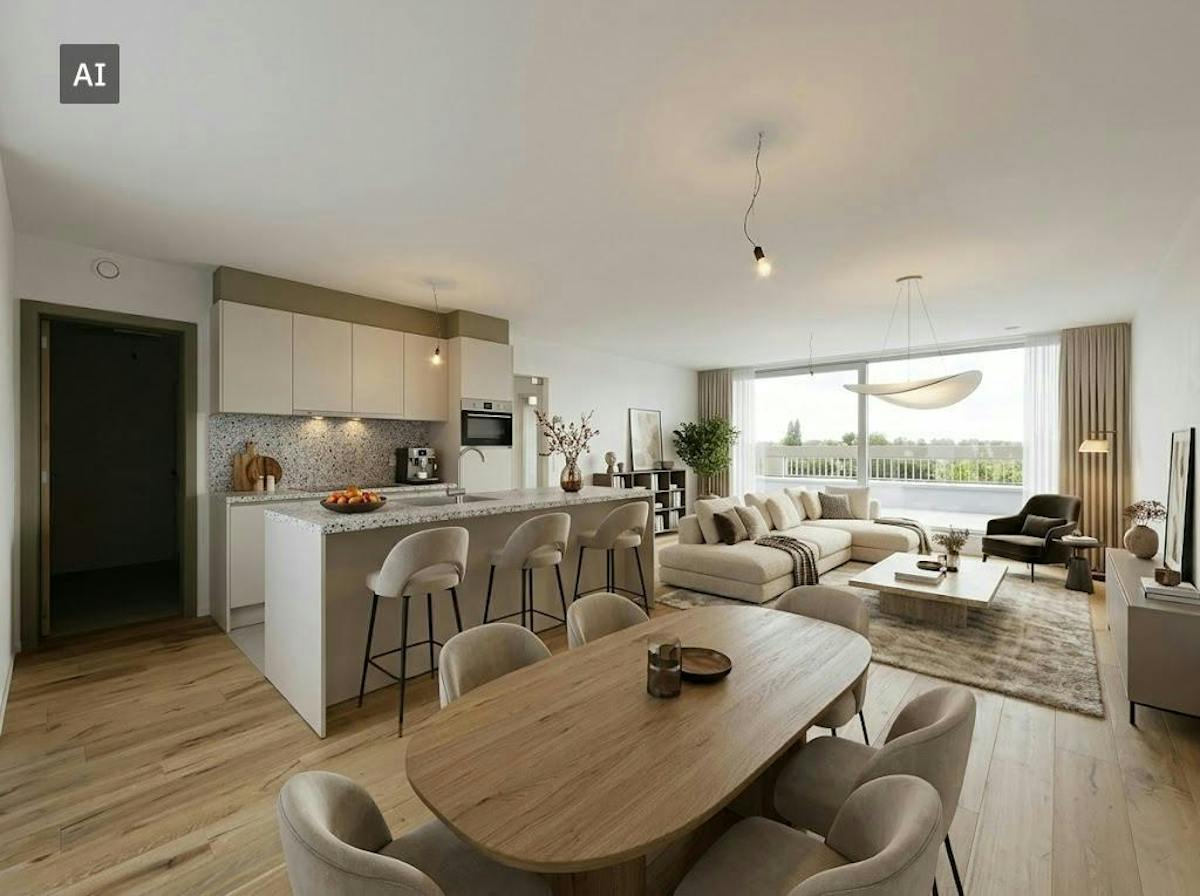 Penthouse élégant de 2 chambres avec 2 terrasses à Bruges - photo 5