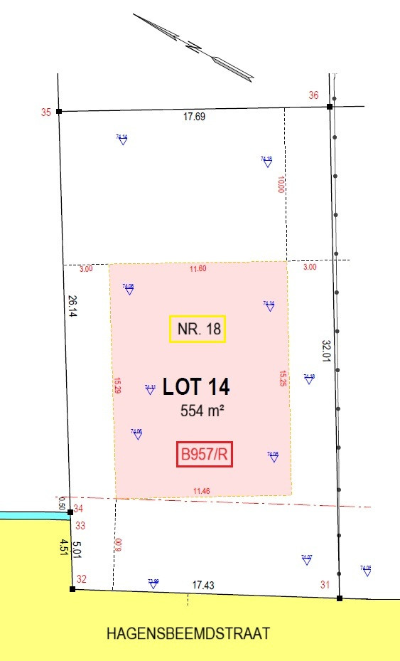 Bouwperceel (O.B.) in een rustige omgeving te Opglabbeek - foto 3