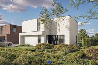 Prachtige nieuwbouwwoning met tijdloos karakter in een rustige en landelijke omgeving.<br /><br /><strong>Indeling:</strong><br />Inkomhal met gastentoilet, ruime berging met wasplaats en afzonderlijke food berging. Aan de achterzijde van de woning situeren zich de open keuken met eiland en de lichtrijke woonkamer met prachtig zicht op de tuin en de achterliggende akkers.<br />Op het verdiep: nachthal, apart toilet, master bedroom met dressing &amp; nog 2 ruime slaapkamers. Berging. Badkamer met ligbad en douche. Tuin met terras &amp; gazon. Carport.<br /><br /><strong>Details:</strong><br />- vloerverwarming met warmtepomp &amp; 8 zonnepanelen<br />- pvc schrijnwerk<br />- afwerking binnen nog mogelijk naar eigen smaak<br />- prijs exclusief 12% registratierechten op de grond en 21% btw op de constructie.<br /><br /><strong>Contact:</strong><br />Voor meer informatie of een bezoek aan de werf, contacteer Stijn op 0491 61 42 19 of info@stijndebusschere.be