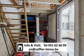 Info &amp; Visit: 051 62 66 99 - Voor de beschrijving en de wettelijke informatieplicht (art.5.2.6 VCRO en Watertoets, EPC, EPC-nummer,…) verwijzen we naar de advertentie op de website van Immo Saffier te bereiken via - https://www.saffier-immo.be/nl - waar u ook andere interessante panden kan terugvinden. De inhoud van deze advertentie valt onder de uitsluitende aansprakelijkheid en verantwoordelijkheid van Saffier Immo, An Vangaever BIV 512 837, die ons deze advertentie heeft aangeleverd. Klachten of opmerkingen over de inhoud dienen rechtstreeks aan Saffier Immo kenbaar gemaakt worden via e-mail: - an@saffier-immo.be -***xxxINW-Saffier-