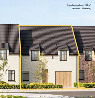 Deze energiezuinige gesloten nieuwbouwwoning in landelijke bouwstijl wordt volledig nieuw en instapklaar afgewerkt. De woning (lot 47) heeft...