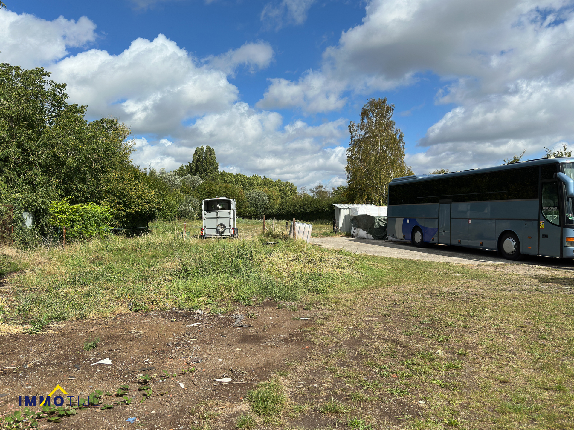 Opslagplaats/magazijn met weiland te koop in Lebbeke! - foto 3