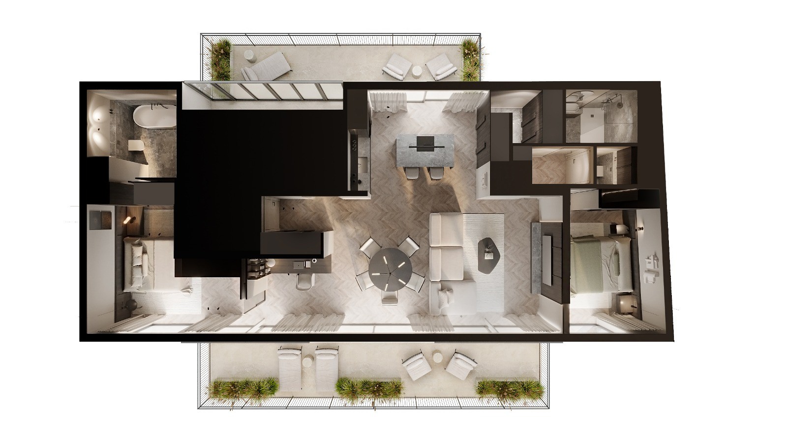 Appartement à vendre à Anvers avec 2 chambres - photo 4