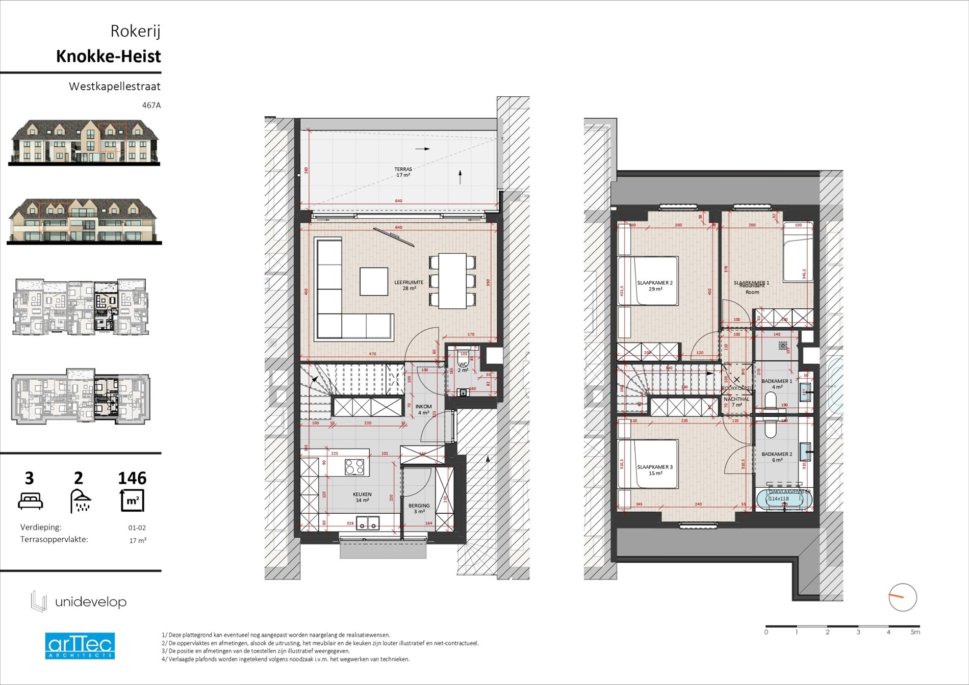 Ruime en comfortabele duplex met terras in residentie Rokerij - foto 5